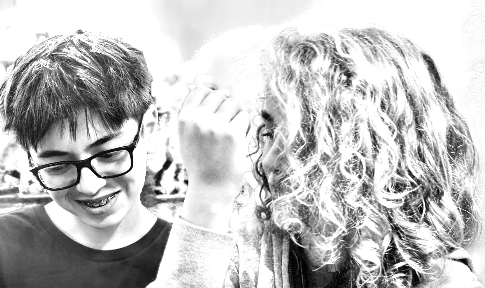 One Sojourn band members Tyler.L and Luca.J performing live