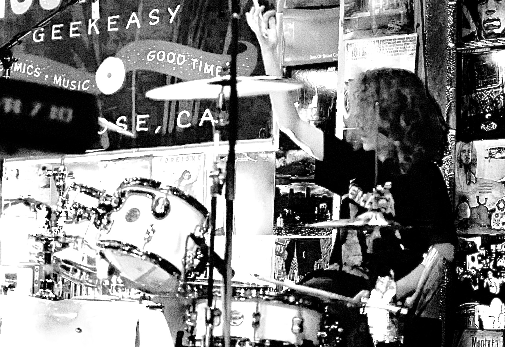 Tyler.L guitarist and Luca.J percussionist - One Sojourn band